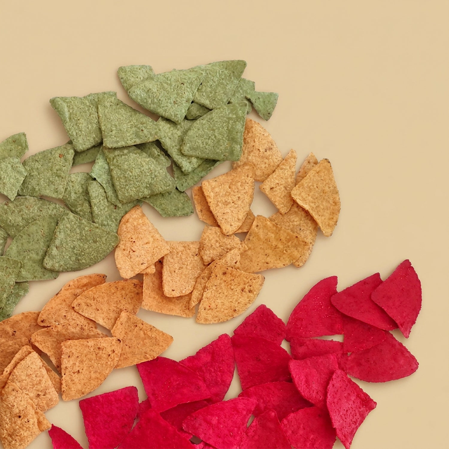 Totopos Tricolor Maíz Maya (400gr.)