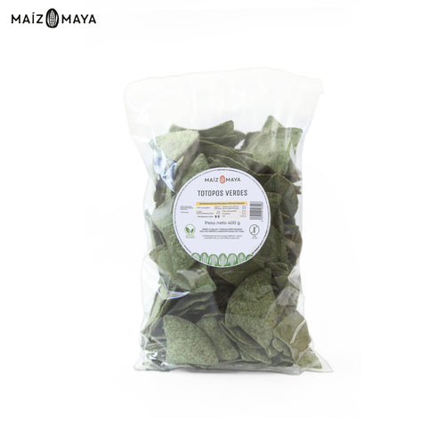 Totopos Verdes (400gr.)