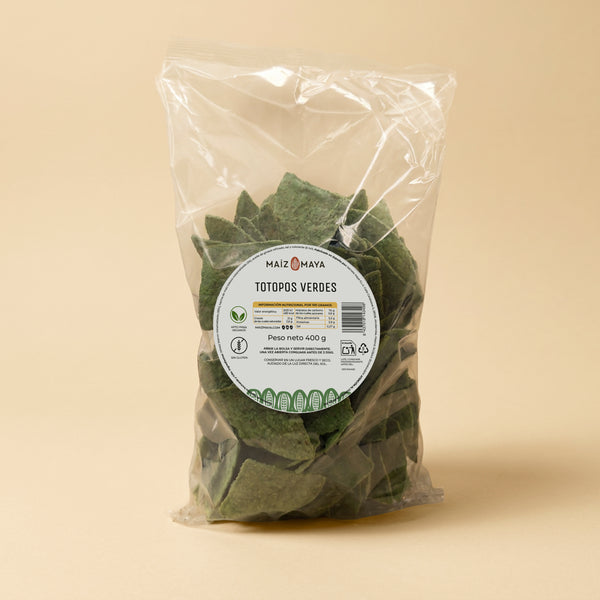Totopos Verdes (400gr.)