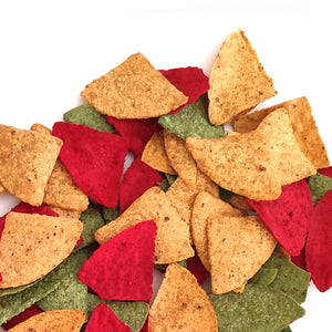 Totopos Tricolor Maíz Maya (400 gr.)