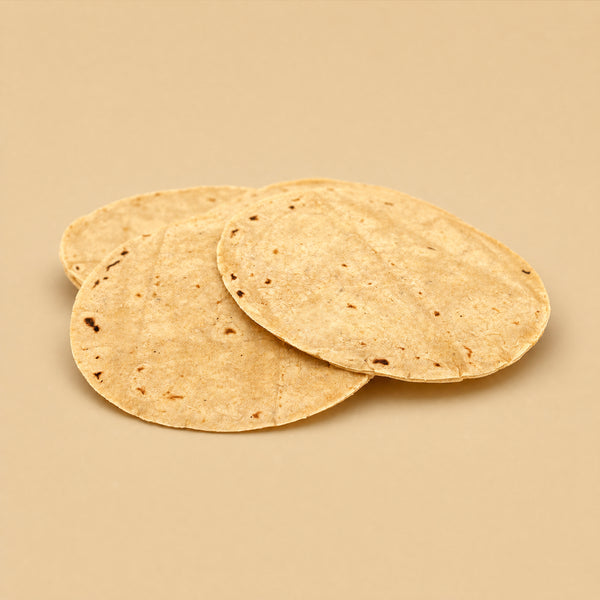 Tortillas de maíz blanco nixtamalizado 13 cm (250gr)
