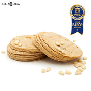 Tortillas de maíz blanco nixtamalizado (500gr) - Maíz Maya - Tortillas Maya