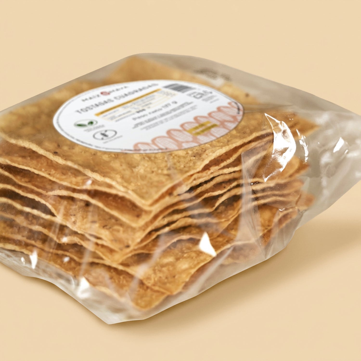 Tostadas Cuadradas Maíz Maya 12cm 10uds (137g)