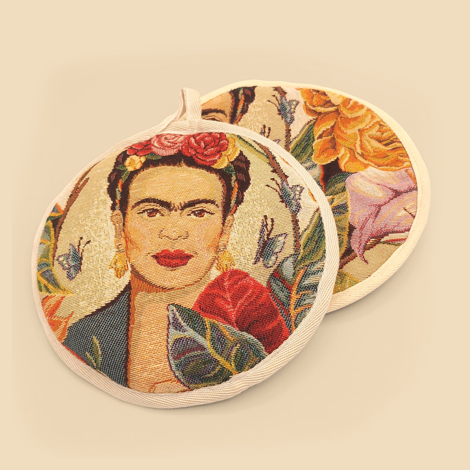 TORTILLERO TÉRMICO DE TELA DISEÑO ARTISTICO MEXICANO
