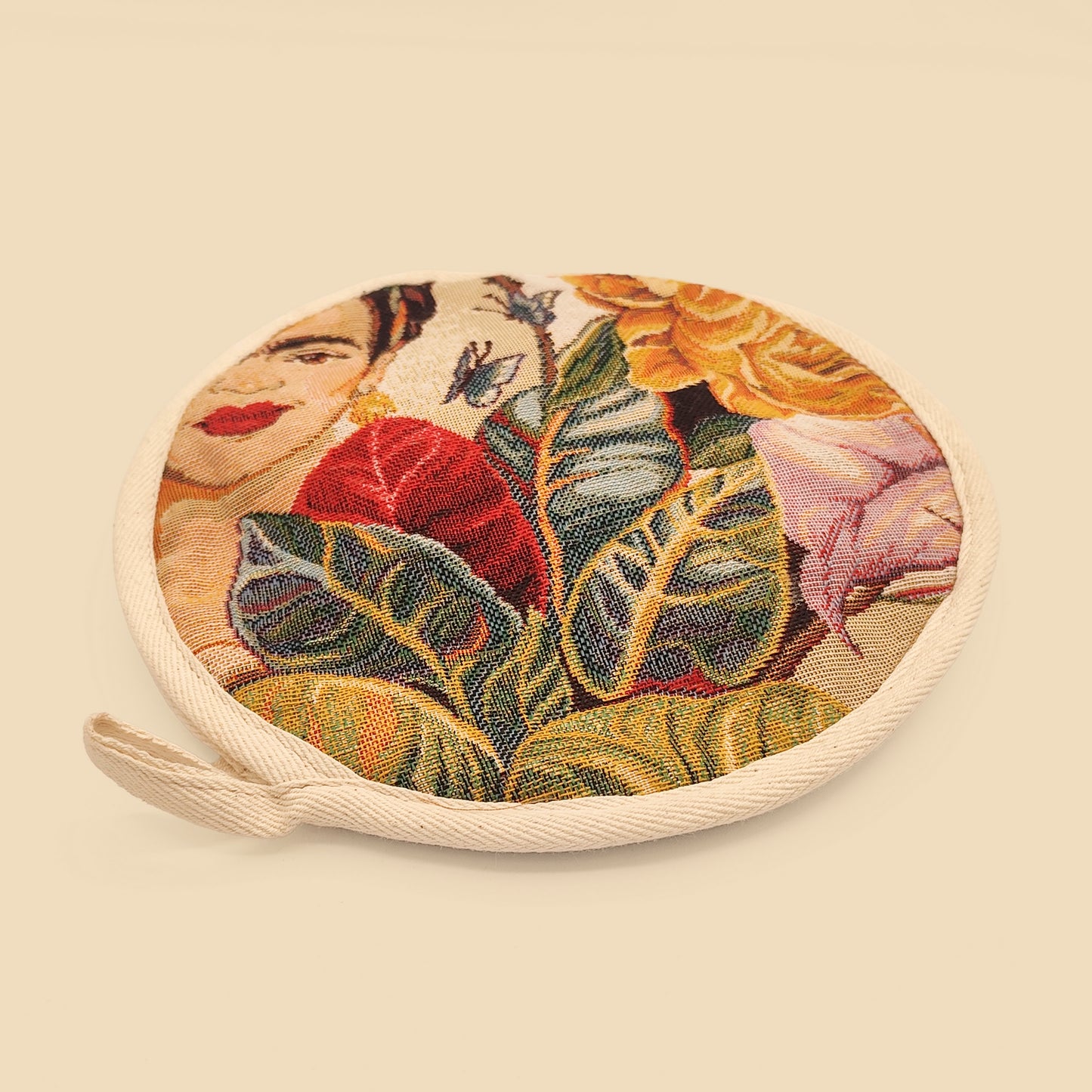 TORTILLERO TÉRMICO DE TELA DISEÑO ARTISTICO MEXICANO