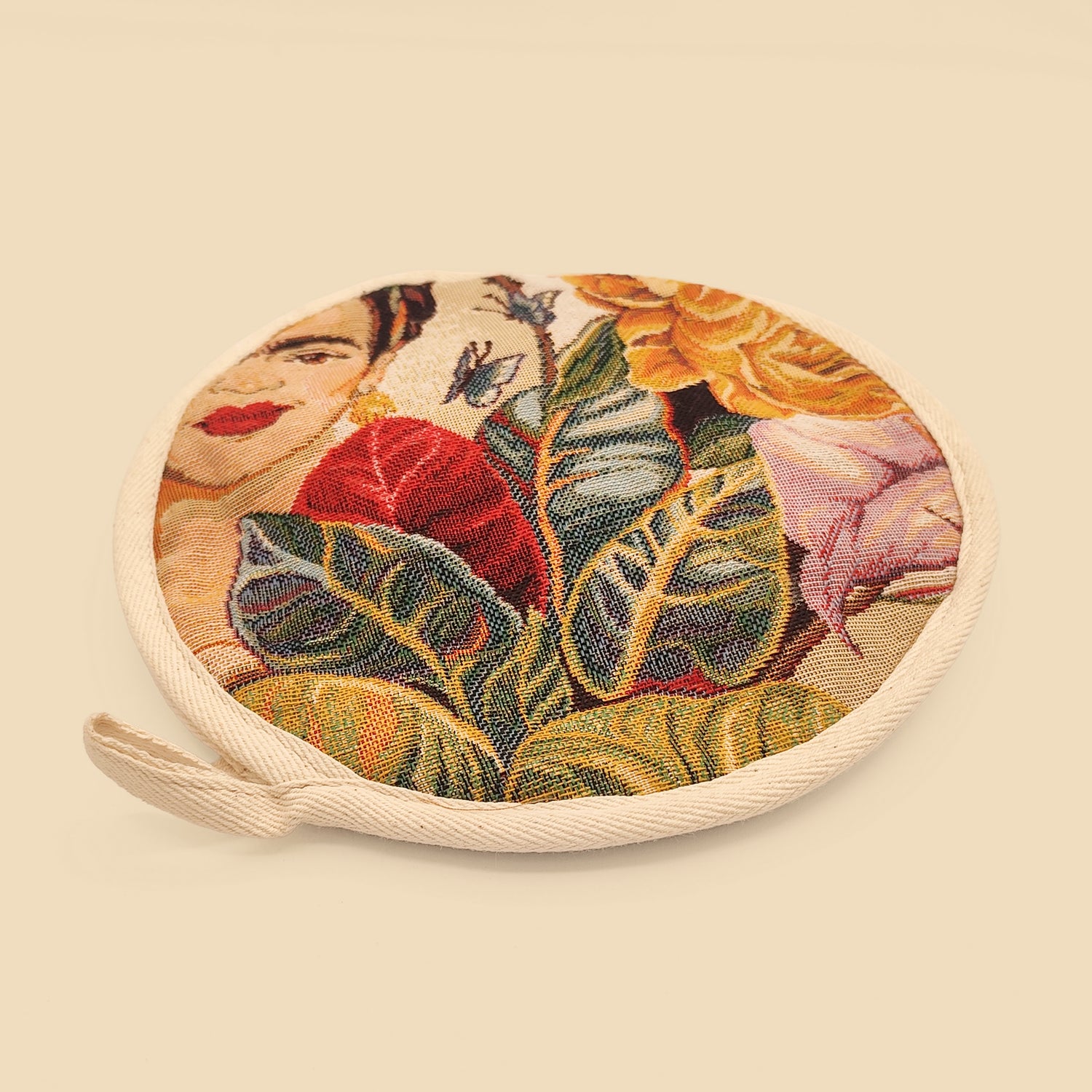 TORTILLERO TÉRMICO DE TELA DISEÑO ARTISTICO MEXICANO