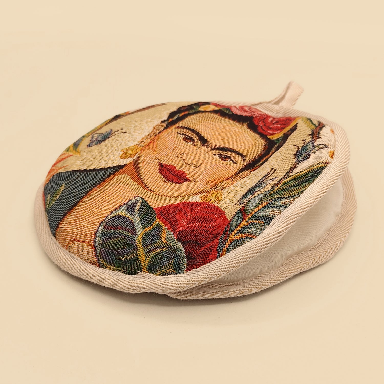 TORTILLERO TÉRMICO DE TELA DISEÑO ARTISTICO MEXICANO