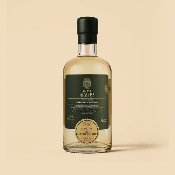 Mezcal Artesanal Ensamble Espadín-Madre Cuishe Agave Macho 700ML
