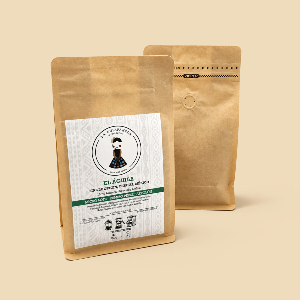 Café molido La Chiapaneca 250g