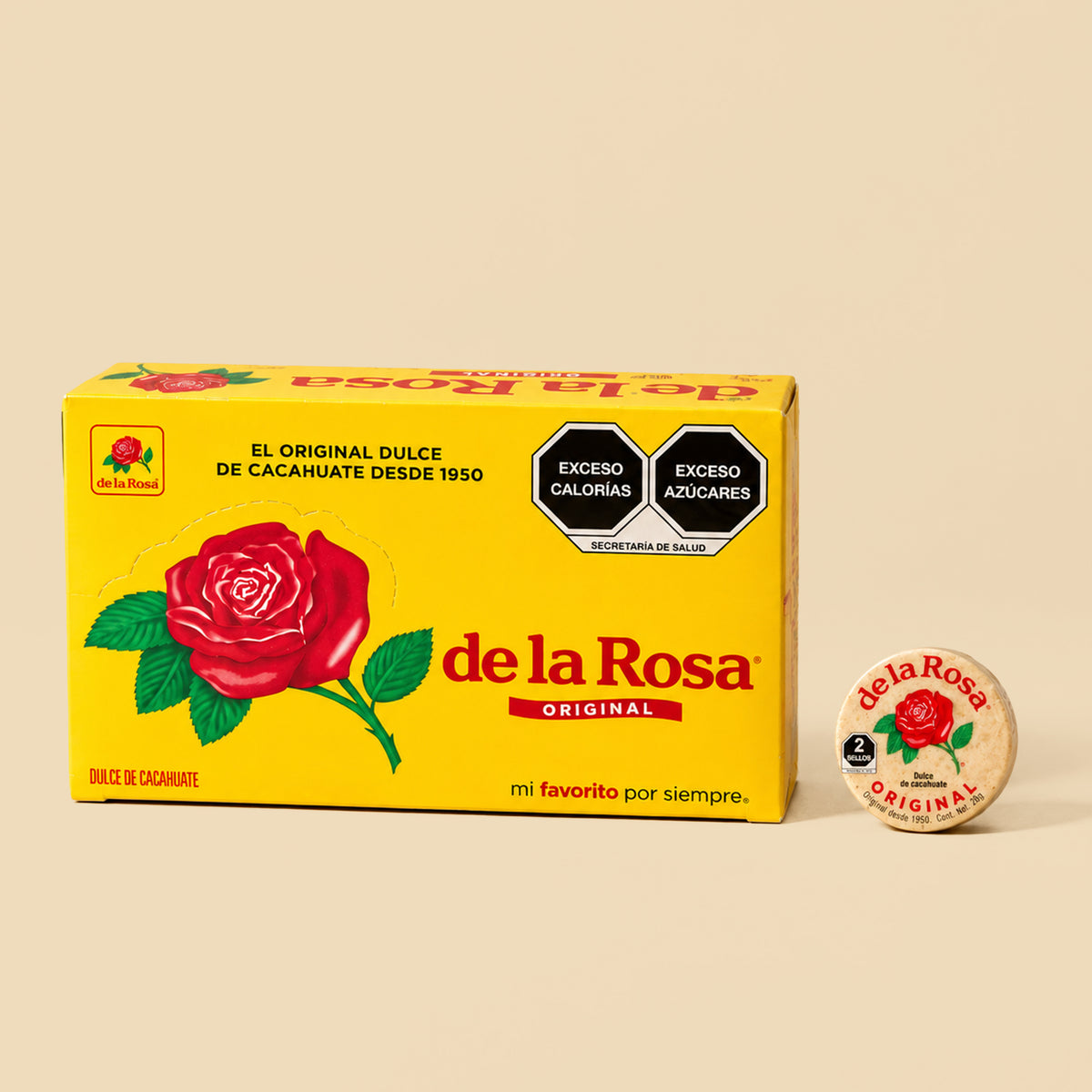 Mazapán Orignial De la Rosa (Caja 30u de 28g)