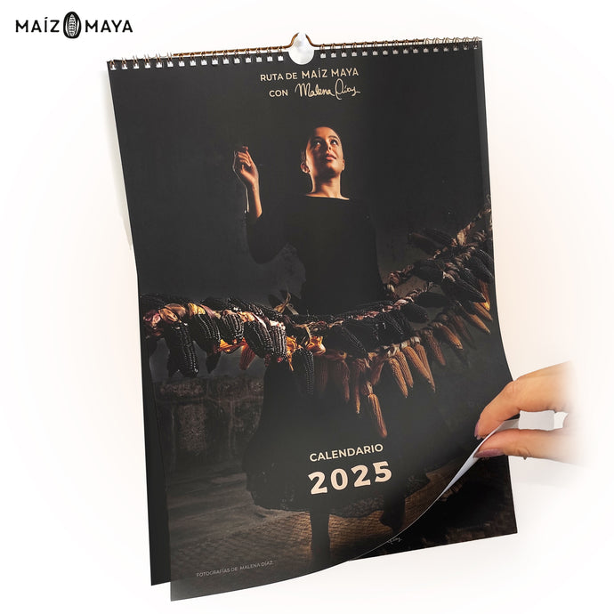 Calendario 2025 - Ruta del Maíz con Malena Díaz