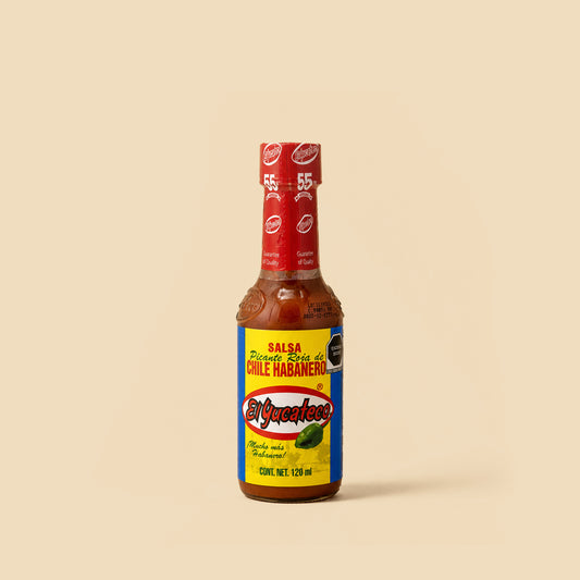 Salsa Roja de Chile Habanero El Yucateco 120 ml