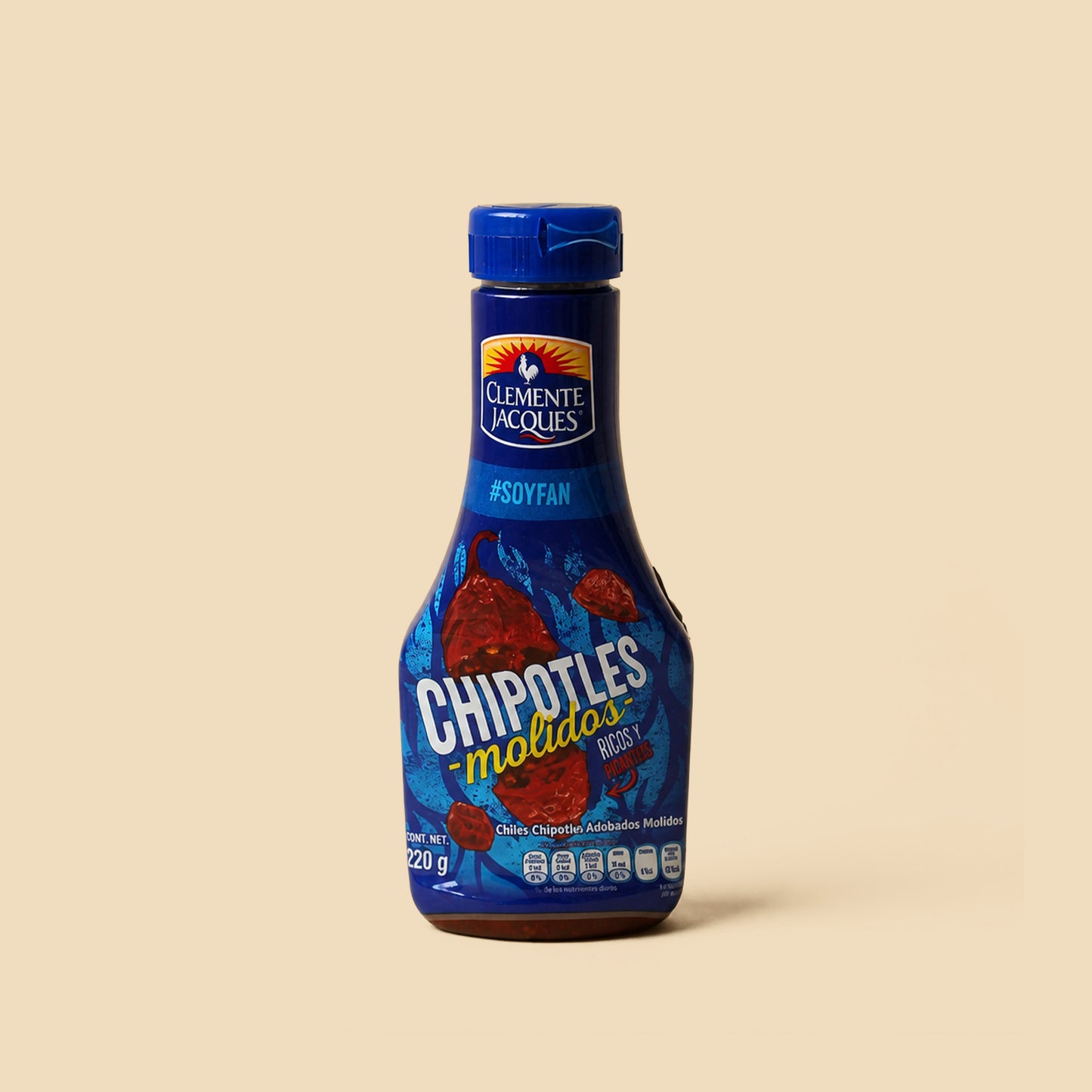 Chipotles Molidos Clemente Jacques 220g