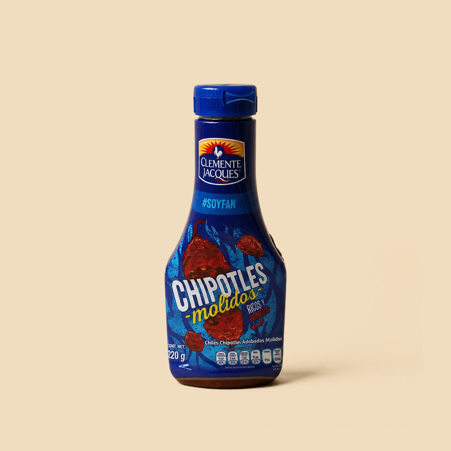 Chipotles Molidos Clemente Jacques 220g