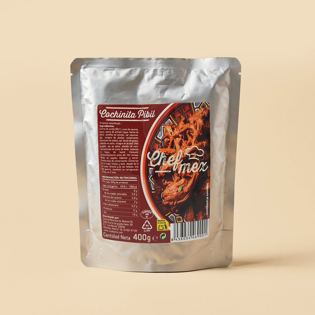 COCHINITA PIBIL 12/400G CHEFMEX