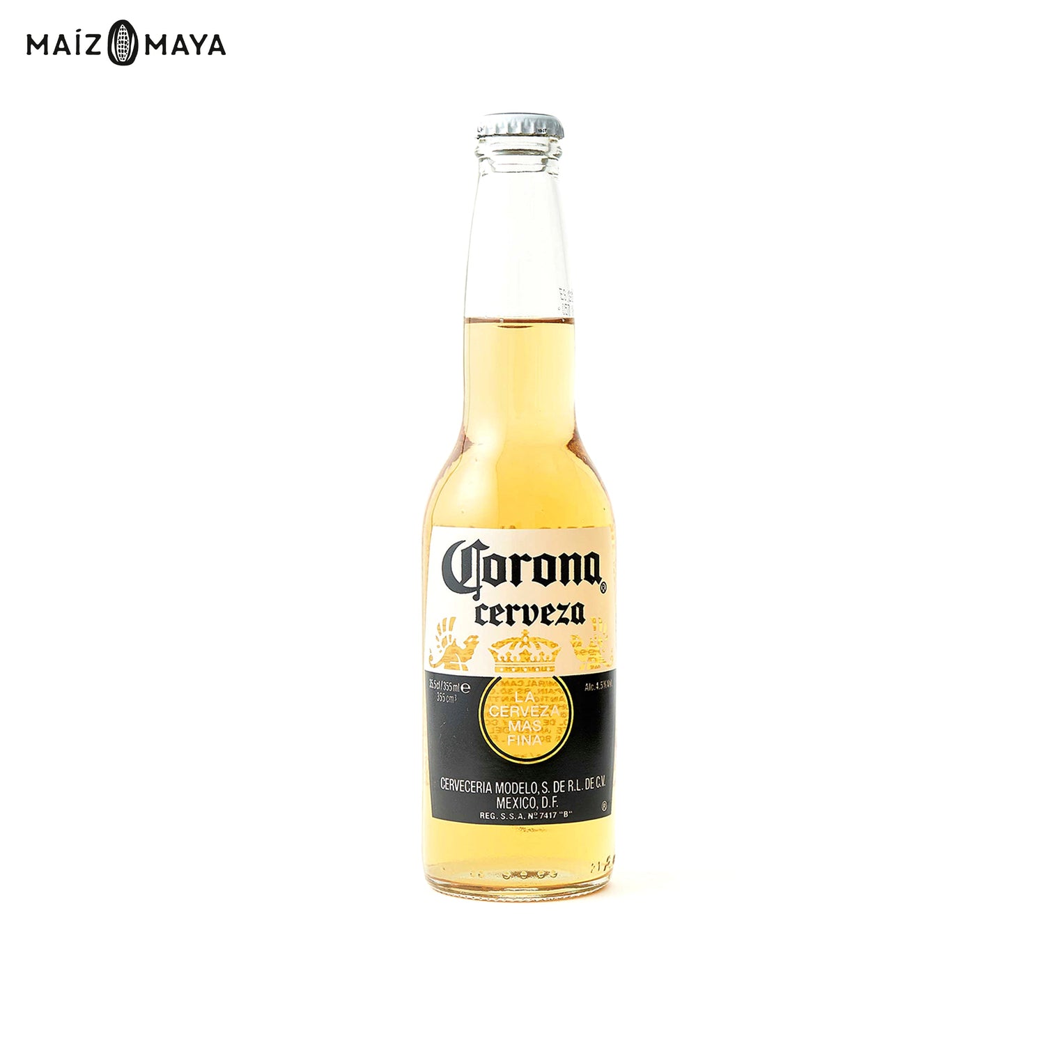 Cerveza Corona 355ml - Maíz Maya - Tortillas Maya