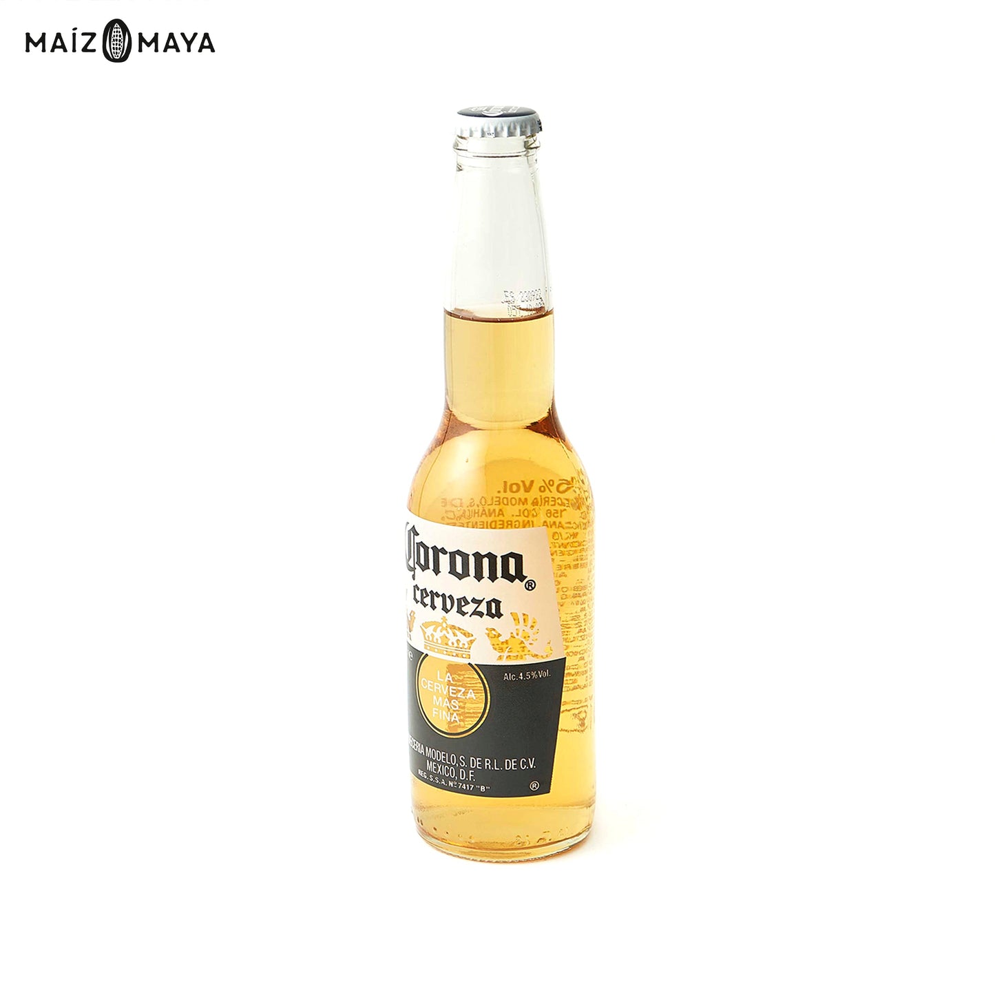 Cerveza Corona 355ml - Maíz Maya - Tortillas Maya