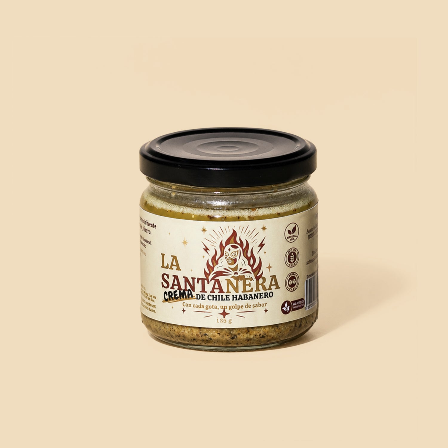 Crema de Chile Habanero La Santanera 125g