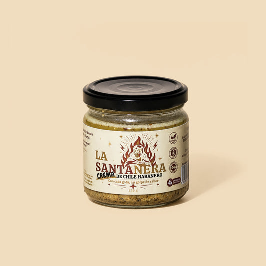 Crema de Chile Habanero La Santanera 125g