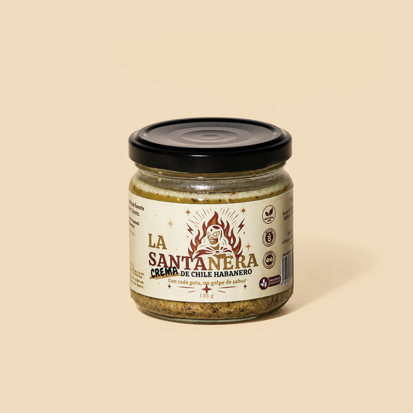 Crema de Chile Habanero La Santanera 125g