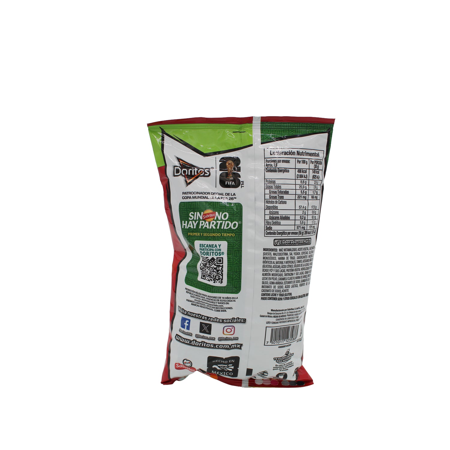 Doritos Nacho 58 gr