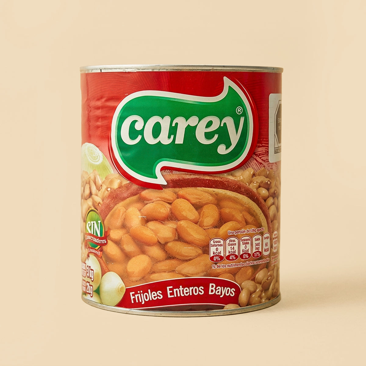 Frijoles Bayos Enteros 3 kg Carey