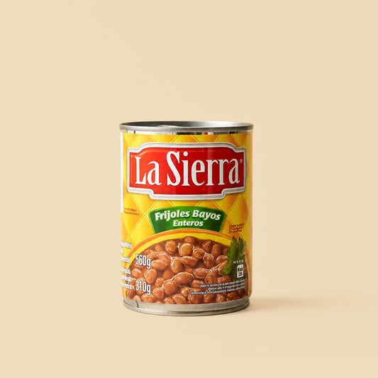 Frijoles Bayos Enteros  La Sierra 560g