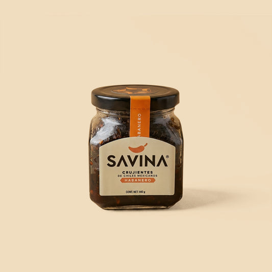 Chile Habanero Crujiente Savina 140g