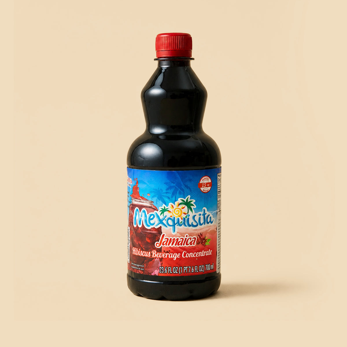 Concentrado agua de jamaica Mexquisita 700ml
