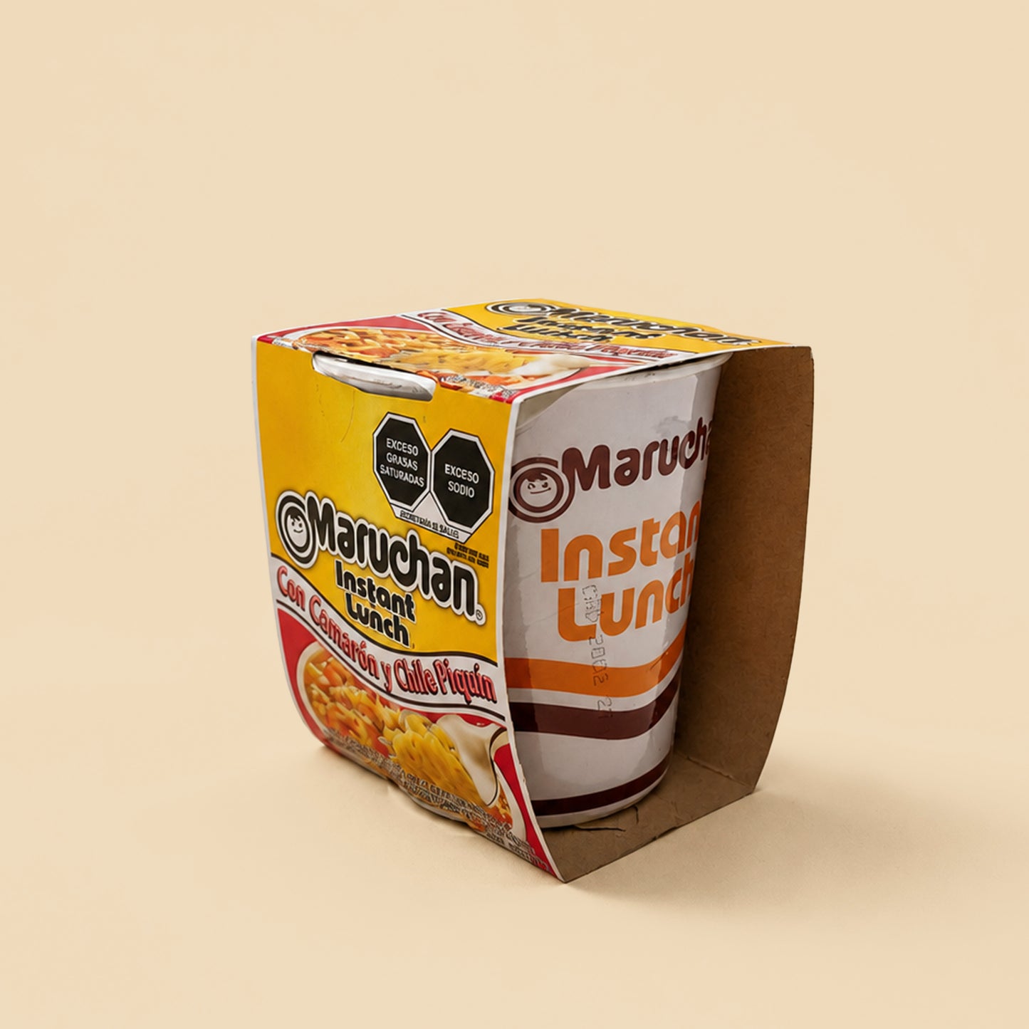 SOPA INSTANTANEA CAMARON CON CHILE PIQUIN  MARUCHAN 64 GR
