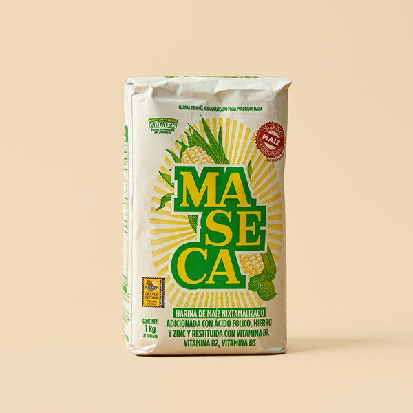 HARINA DE MAIZ BLANCO MASECA (1KG)