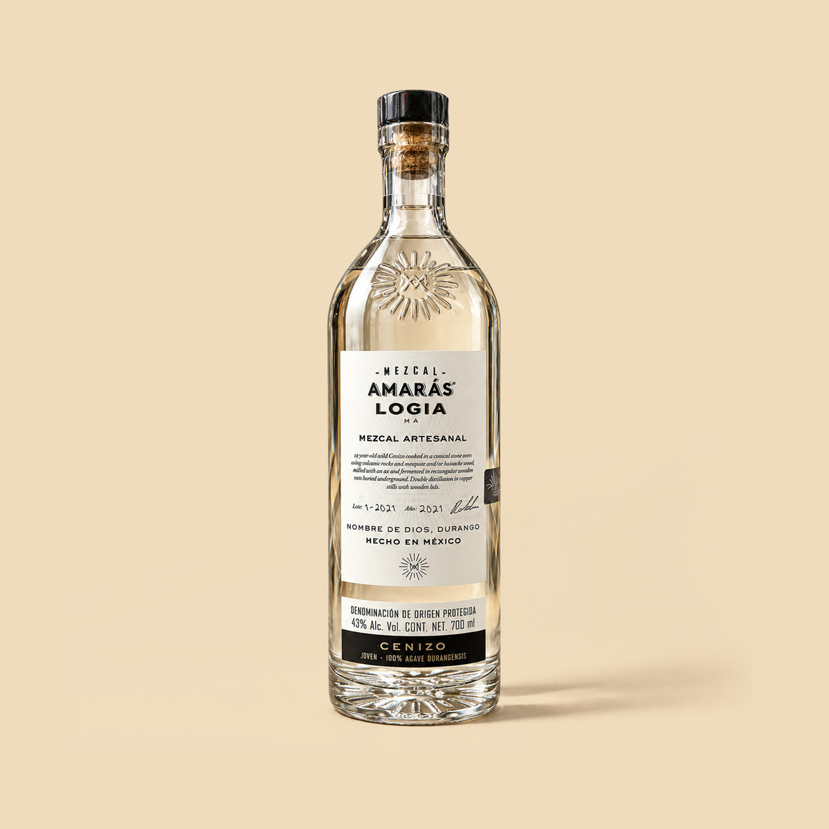 Mezcal Amores Logia Cenizo 700 ml