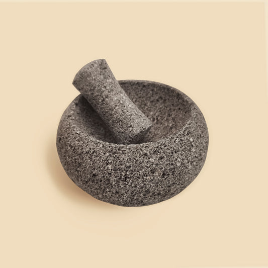 MOLCAJETE 12CM G04 MORTERO REDONDO