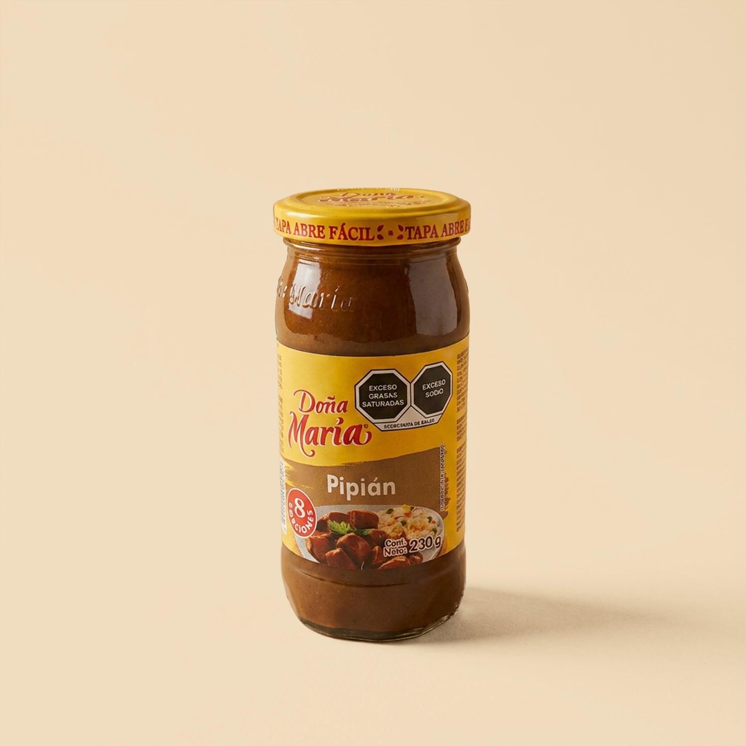MOLE PIPIAN VASO DOÑA MARIA 230GR