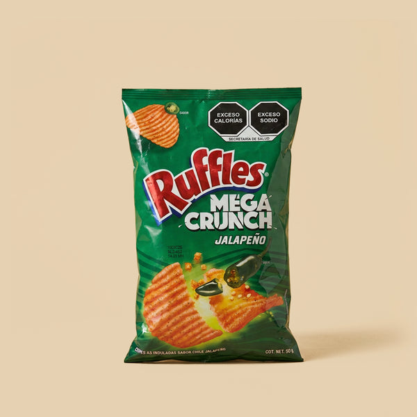 RUFFLES MEGA CRUNCH JALAPENO 50 GR