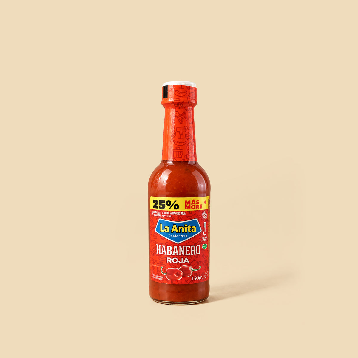 SALSA HABANERA ROJA LA ANITA 150ML