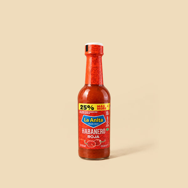 SALSA HABANERA ROJA LA ANITA 150ML