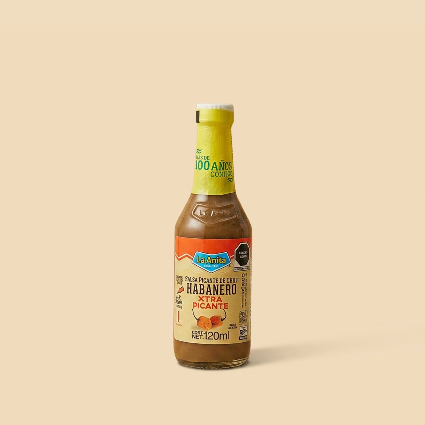 Salsa de chile habanero Xtrapicante La Anita 120ml