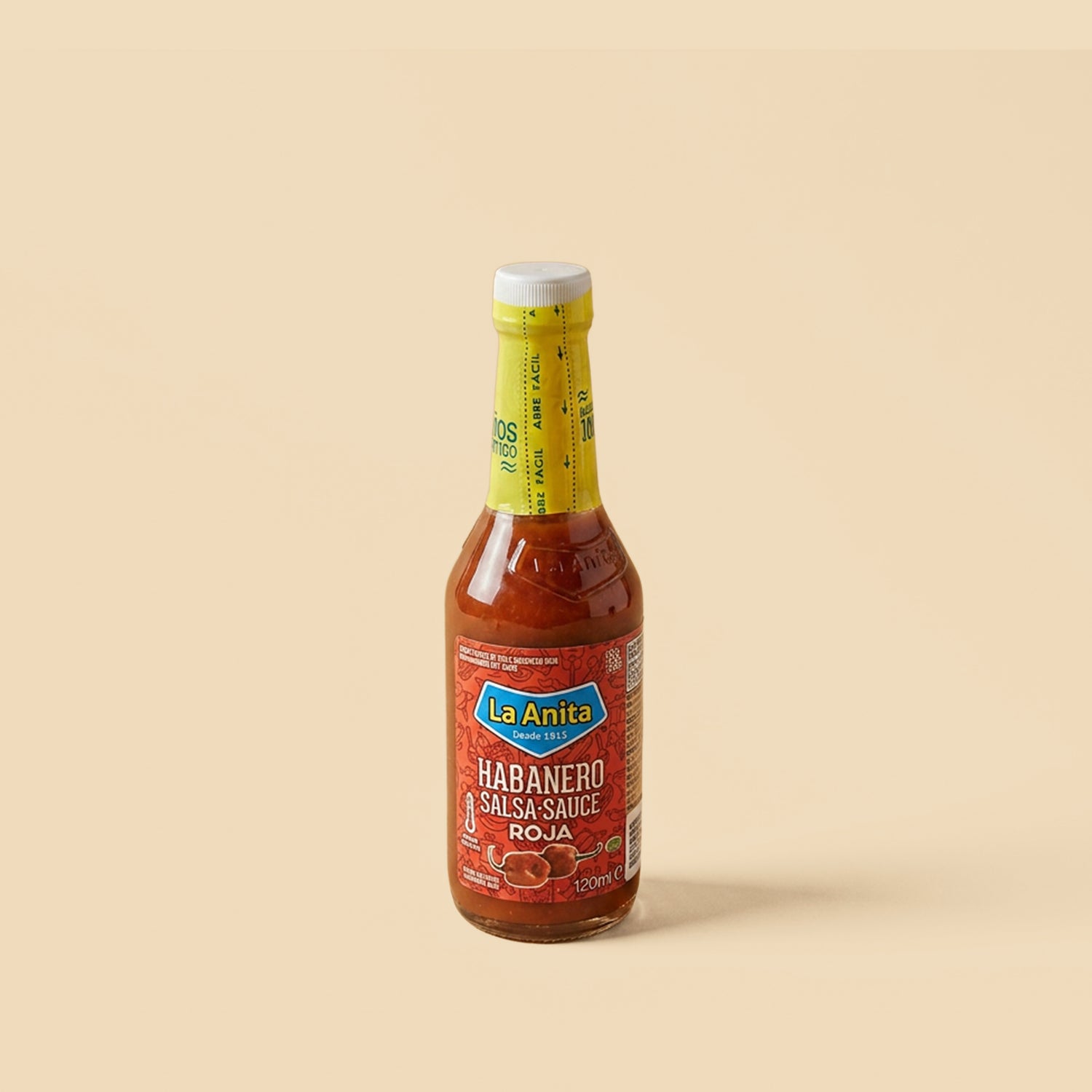 Salsa habanero roja La Anita 120ml