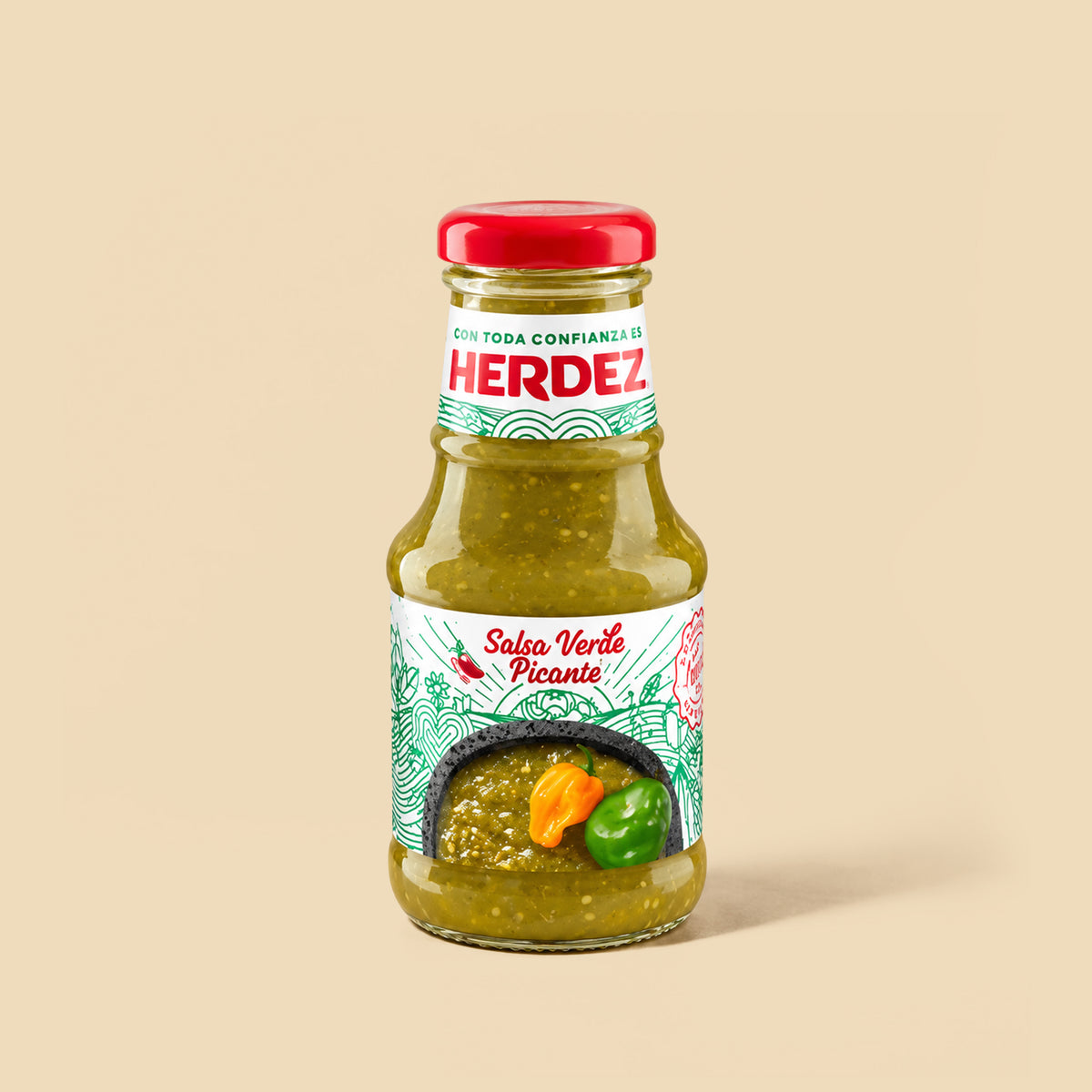 Salsa Verde Picante Herdez 240g