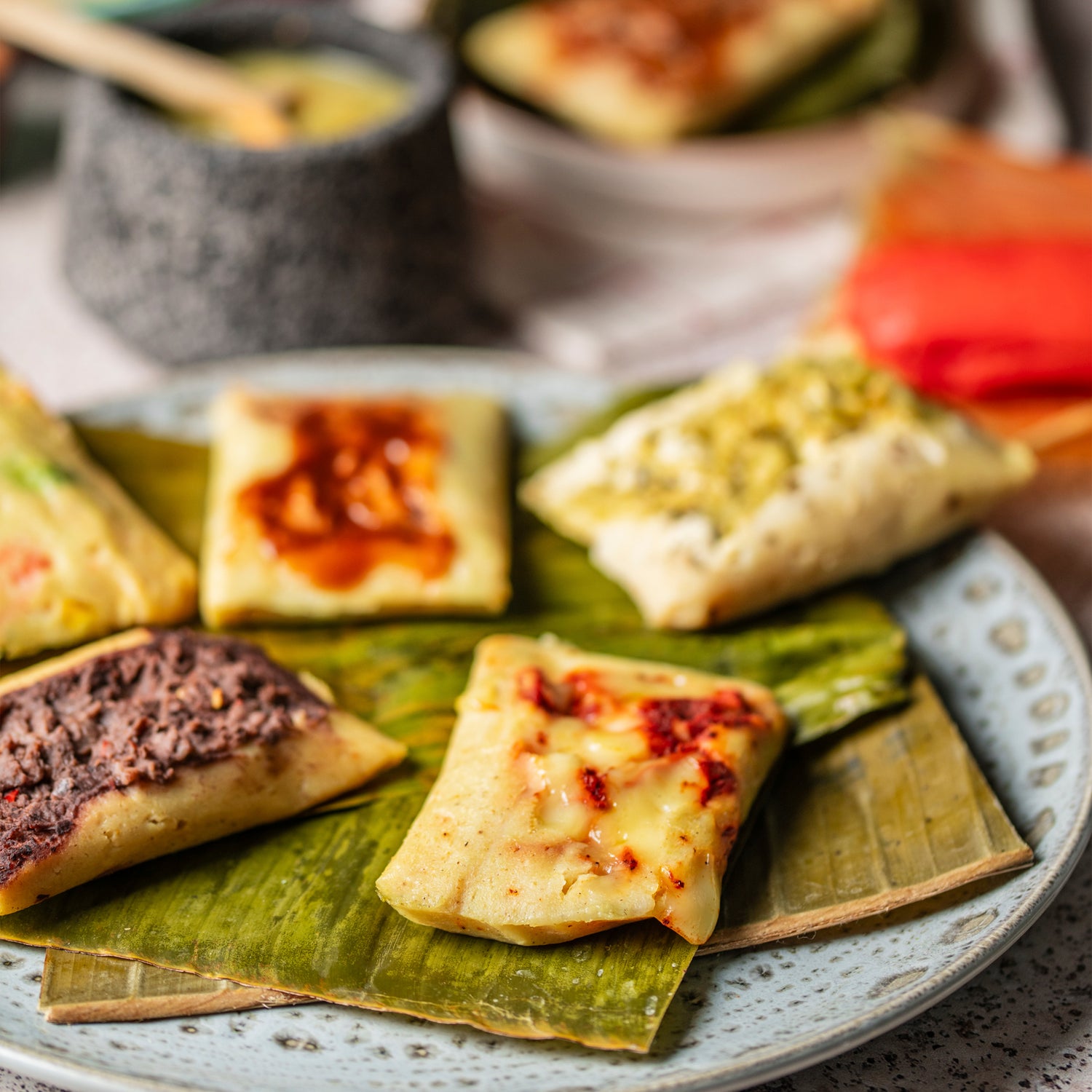 Tamales de maíz (150g 2 Uds)