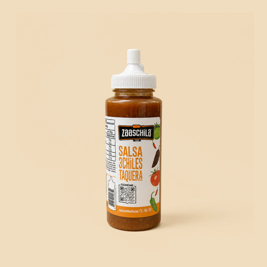 Salsa Tres Chiles Zaaschila 265g