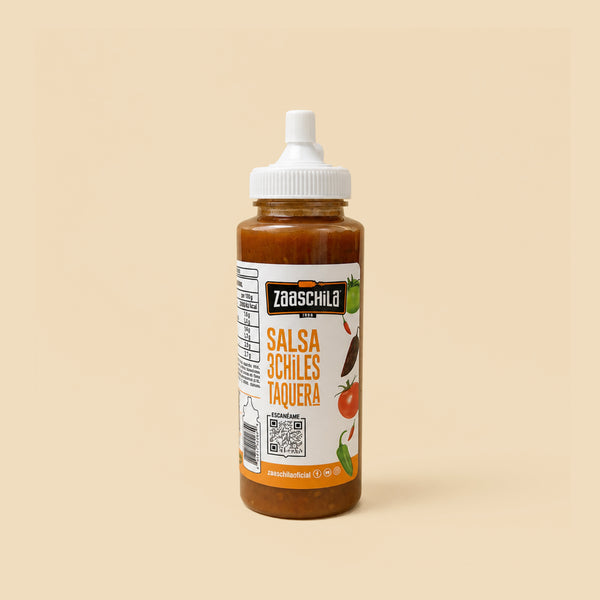 Salsa Tres Chiles Zaaschila 265g