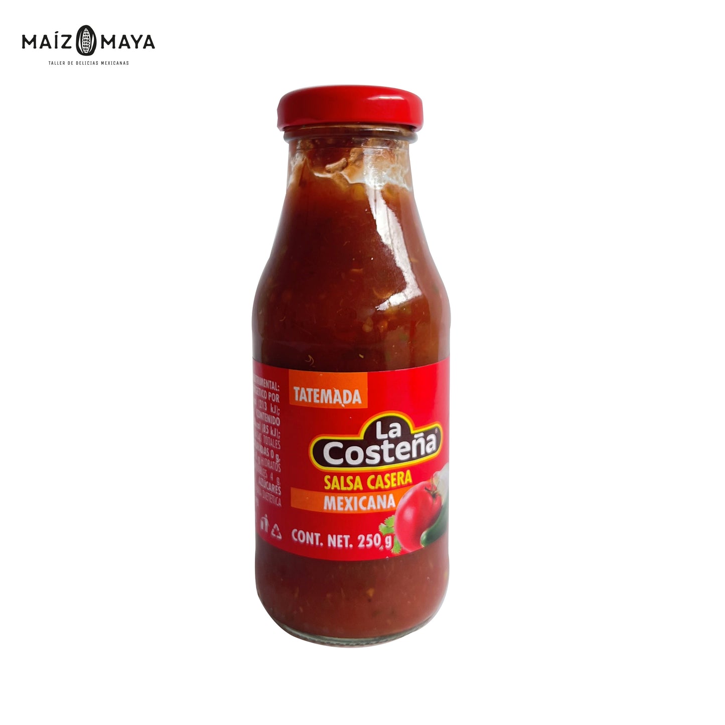 Salsa Casera Mexicana Tatemada La Costeña - Maíz Maya - Tortillas Maya