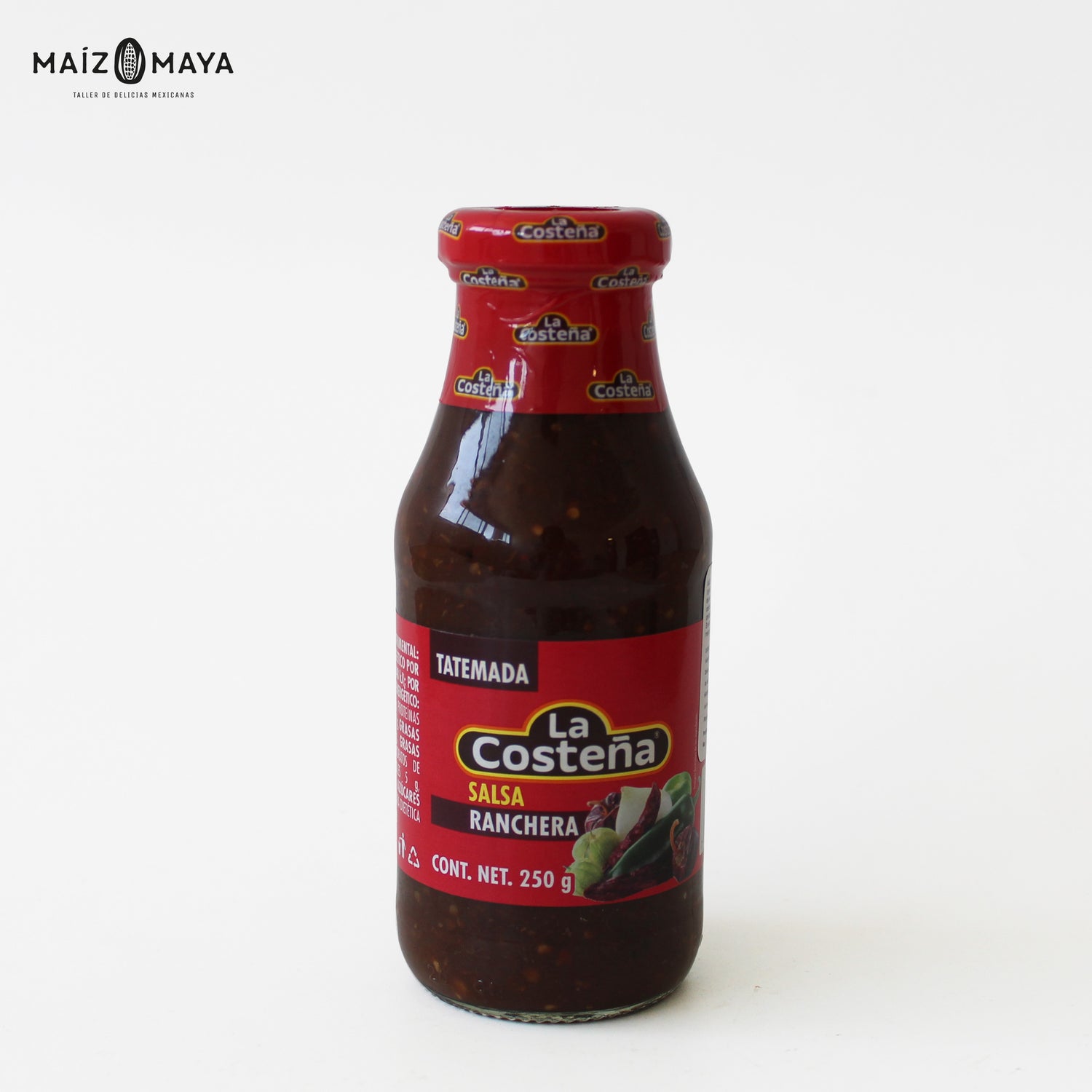 Salsa Ranchera Tatemada La Costeña 250 gr - Maíz Maya - Tortillas Maya