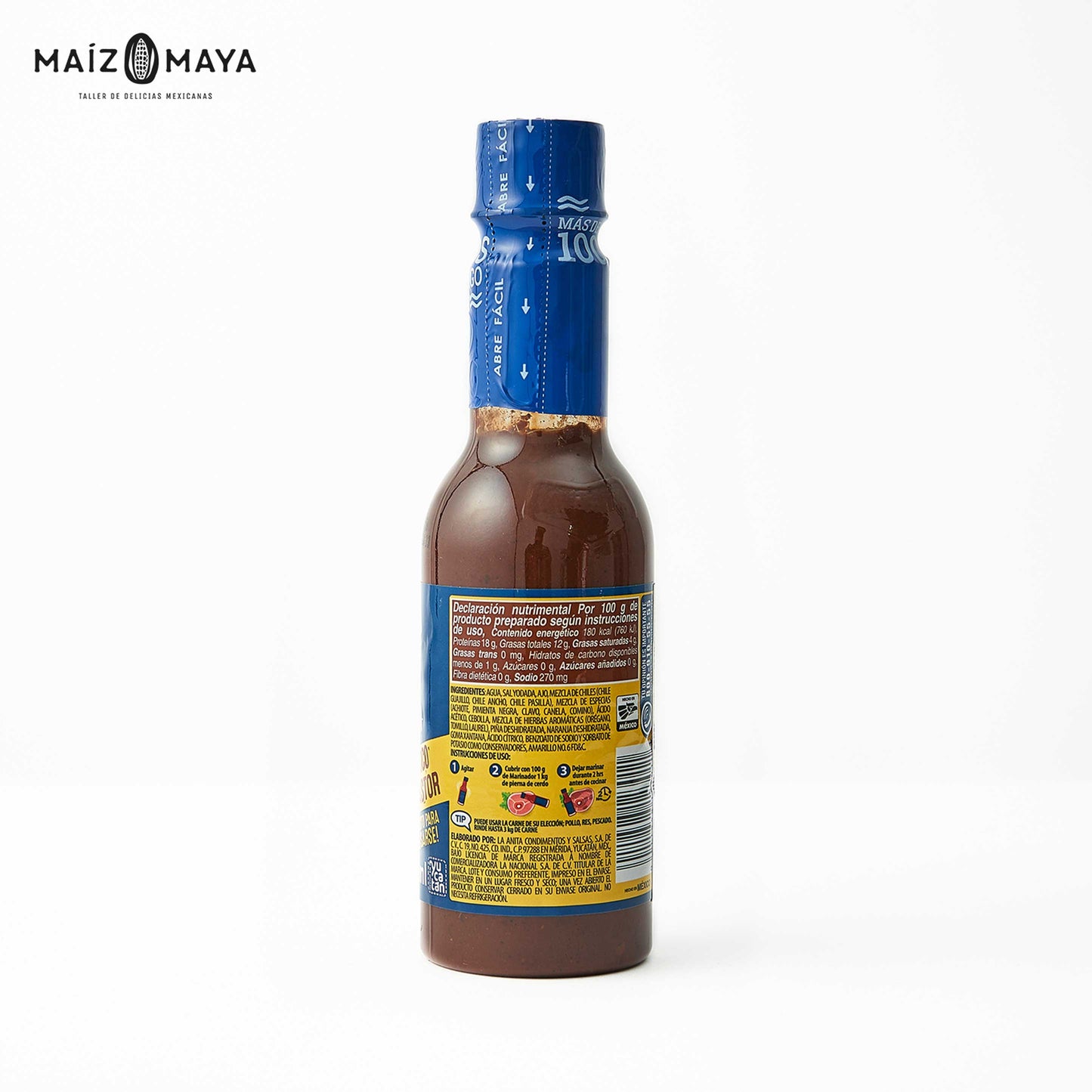Marinador para pastor La Anita 300 ml - Maíz Maya - Tortillas Maya