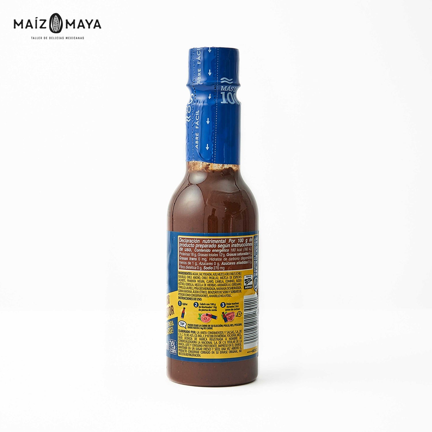 Marinador para pastor La Anita 300 ml - Maíz Maya - Tortillas Maya