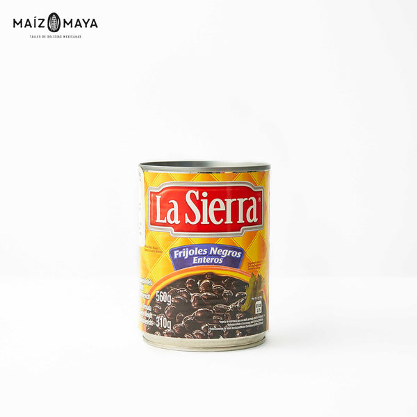 Frijoles Negros Enteros La Sierra 560gr