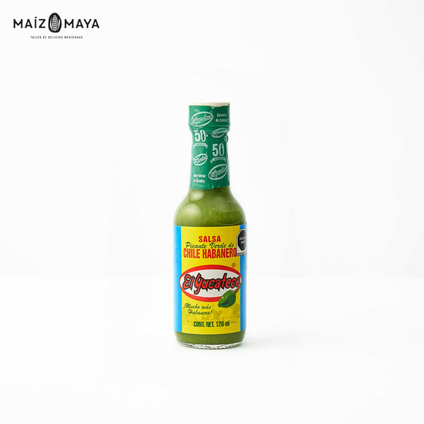 Salsa de habanero verde El Yucateco 120ml
