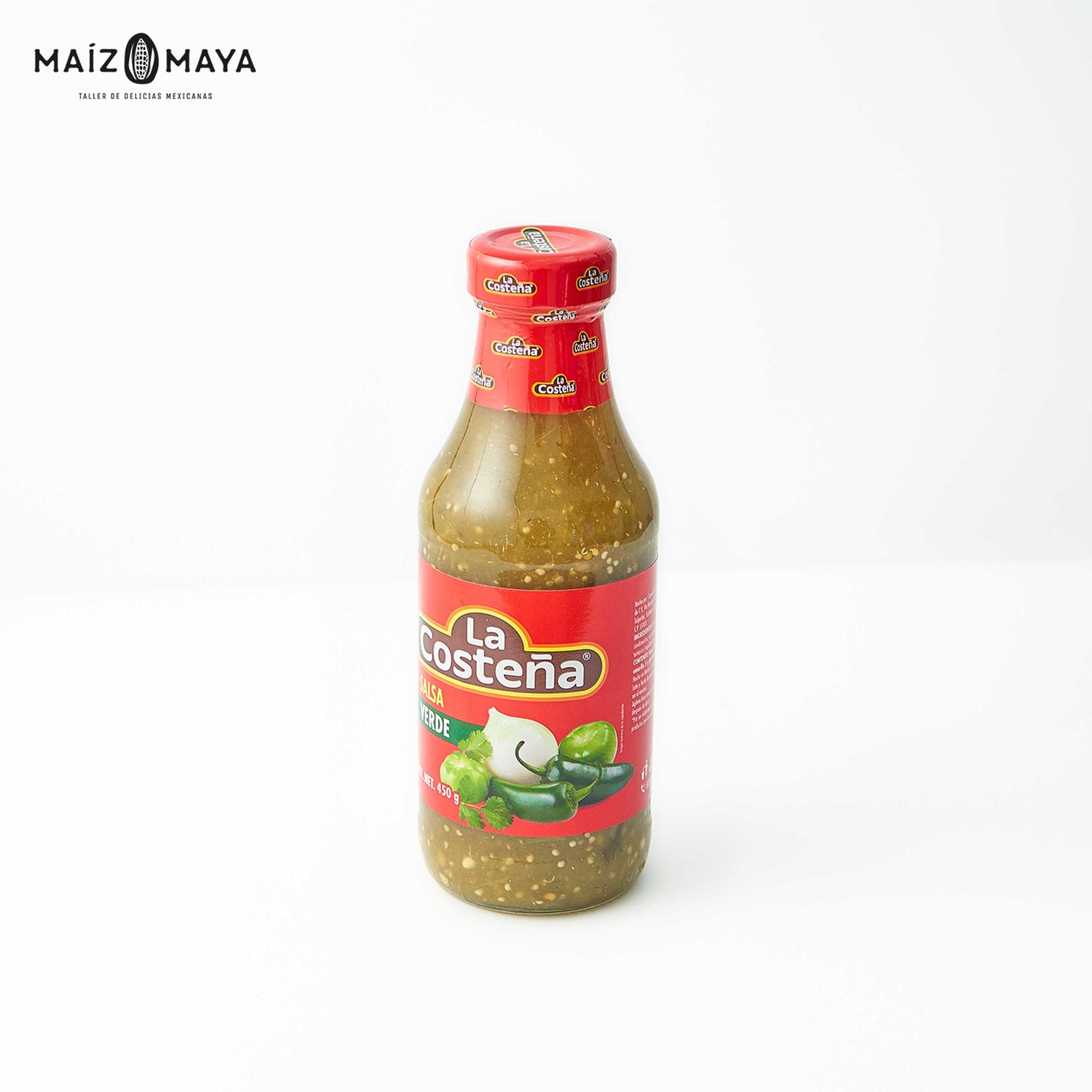 Salsa Verde La Costeña - Maíz Maya - Tortillas Maya